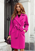 CASACO FEMININO CASUAL MÉDIO LONGO