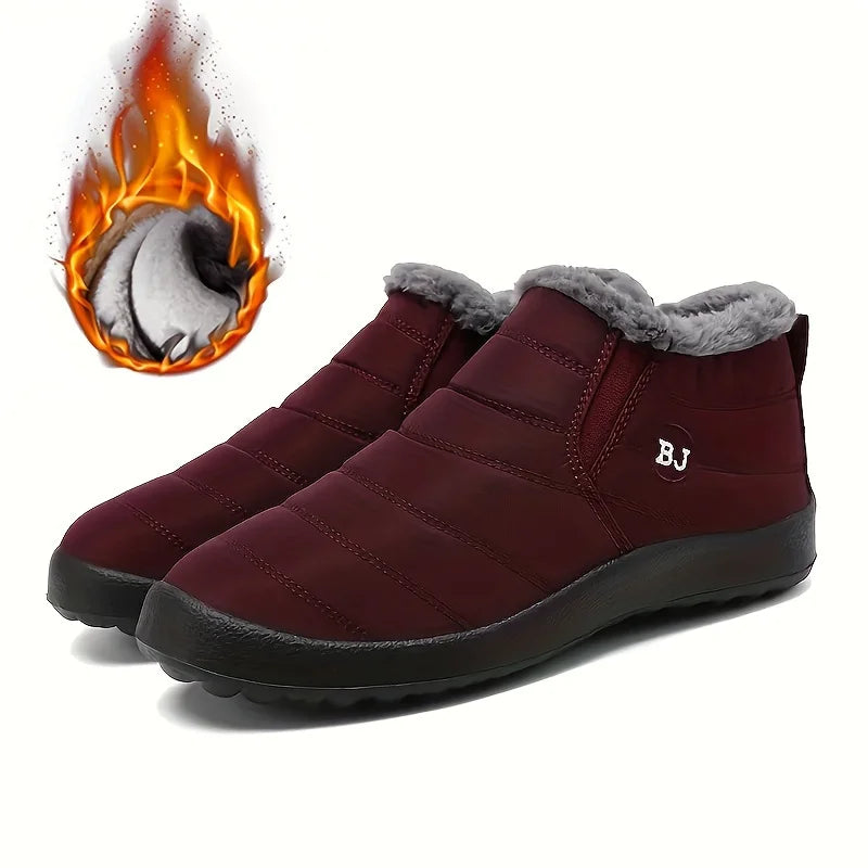 BOTA PELUCIADA CANO BAIXO, IMPERMEÁVEL