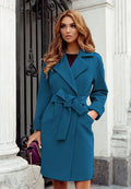 CASACO FEMININO CASUAL MÉDIO LONGO