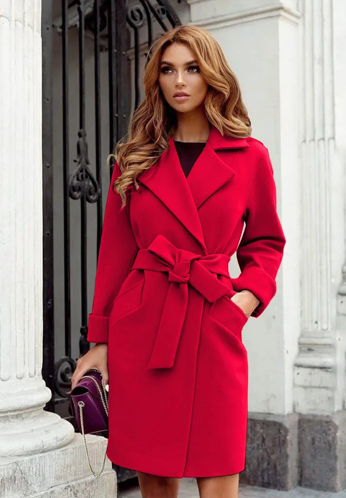 CASACO FEMININO CASUAL MÉDIO LONGO