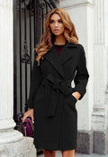 CASACO FEMININO CASUAL MÉDIO LONGO
